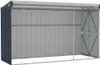vidaXL Capannone antracite 118x288x178 cm Acciaio zincato Anteprima dell’immagine prodotto 6