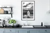 MuchoWow® MuchoWow® Gerahmtes Poster Wolf mit Blick auf die Produktbild-Vorschau 4