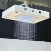 Set doccia a pioggia termostatica - Soffione a soffitto con Anteprima dell’immagine prodotto 3