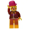 A single LEGO minifigure of a clown. Náhľad obrázku produktu