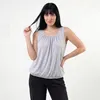 Sommer Top Damen Trägertop mit Gummibund 38 40 42 44 46 48 Produktbild-Vorschau 1