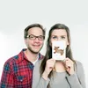 Mr. & Mrs. Panda Postkarte Hund Dackel - Weiß - Geschenk, Produktbild-Vorschau 4
