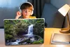 MuchoWow® Laptop Aufkleber Sticker Cover Wasserfall - Natur Produktbild-Vorschau 3