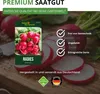 Radieschen Riesenbutter Samen - Raphanus sativus - Produktbild-Vorschau 8