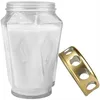 Bougie funéraire "coin" (12,5cm) Bougie funéraire en verre Voir les images du produit 3