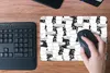 MuchoWow® Mauspad Mousepad Muster - Schwarz und Weiß - Produktbild-Vorschau 4