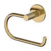 Lenz JUNA Toilettenpapierhalter ohne Deckel - Gold- kleben Produktbild-Vorschau 1