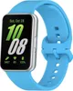 Bizon Armbanduhr Silikon für Galaxy Fit 3, Blau Produktbild-Vorschau 1