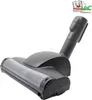 A vacuum cleaner nozzle is shown against a white background, with a logo in the top right corner. Produktbild-Vorschau