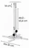 Hama 00220880, Correa/sujetador de pared, 15 kg, Blanco, Vista previa de la imagen del producto 9