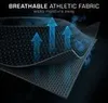 A close-up illustration of breathable athletic fabric with arrows indicating airflow and moisture wicking. Náhled obrázku produktu
