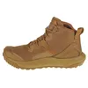 A side view of a brown hiking boot against a white background. Produktbild-Vorschau