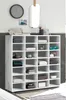 Regal >Boots< in Weiß matt - 92x98x33cm (BxHxT) Produktbild-Vorschau 3