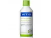 A bottle of VITIS Orthodontic mouthwash on a white background. Produktbild-Vorschau