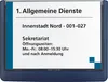 DURABLE Targa fuori porta CLICK SIGN 149x105,5 mm, Blu Anteprima dell’immagine prodotto 19