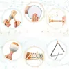 OKWISH Percussion Instrumente Holz, Orff Set 6-teilig, Orff Produktbild-Vorschau 3
