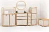 Regal "tidy box" mit 3 körben aus braunem bambus - 5 five Produktbild-Vorschau 6