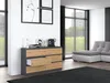 Topeshop M6 140 ANT/ART KPL, Anthrazit, Eiche, 6 Produktbild-Vorschau 14