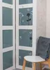 Statisch Fensterfolie 45x50 cm - Blumen - Statische Produktbild-Vorschau 2
