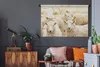 MuchoWow® Wandteppich Wandbehang Schafe - Wolle - Weiß Produktbild-Vorschau 5