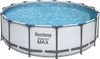 An above-ground swimming pool filled with water. Produktbild-Vorschau