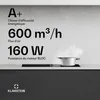 Klarstein AirJet Basic Table à induction avec Hotte Voir les images du produit 3