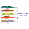 43er Set  Topwater Fishing Bass Lures Kit Set, Hartköder Produktbild-Vorschau 4