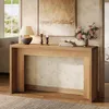 Tribesigns 140 cm Farmhouse table console, table basse en Voir les images du produit 7