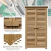 Outsunny Gartenschrank Holz Geräteschuppen Gartenhaus Produktbild-Vorschau 6