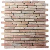 mosafil Mosaikfliesen Marmor Rosso Verona 30,5x30,5cm, 7mm Produktbild-Vorschau 4