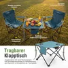 Campingmöbel-Set faltbar – 2 Campingstühle und 1 Produktbild-Vorschau 4