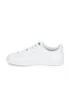 A side view of a white Puma sneaker on a white background. Produktbild-Vorschau