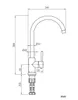 SANYCCES CURVE ColdOpen Einhebel-Küchenarmatur, chrom Produktbild-Vorschau 4