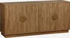 Credenza esotica effetto legno di mango a 4 ante, 160cm Anteprima dell’immagine prodotto 1