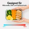 Aviro Frischhaltebehälter Glas – 6 Stück – Meal Prep Produktbild-Vorschau 8