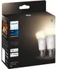 Philips Hue LED lamp, E27, set van 2, 9,5W, 1100lm, wit Productafbeelding-voorbeeld 8