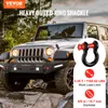 Szekla VEVOR 5/8 cala D-ring, 4-pak szekli ze stali Podgląd zdjęcia produktu 2