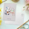 Mr. & Mrs. Panda Postkarte Gestalterinnen für visuelles Produktbild-Vorschau 3
