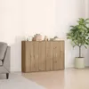 vidaXL Mobile bar con 2 ripiani, effetto legno artigianale, Anteprima dell’immagine prodotto 1