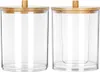 2x organizer da bagno per Cotone fioc e dischetti cosmetici Anteprima dell’immagine prodotto 3