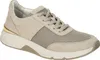 A single beige sneaker with mesh and suede details, and a gold accent on the heel. Anteprima dell’immagine prodotto