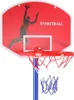 2-in-1-Fußballtor- und Basketballkorb-Set mit 2 Bällen Produktbild-Vorschau 3