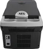 A front view of a portable cooler/heater with the AEG logo visible. Podgląd zdjęcia produktu