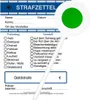 Polizei Spielzeug-Set mit Strafzettelblock und weißer Polizeikelle mit grüner Signalfläche. Produktbild-Vorschau