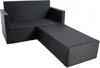 Gartenmöbel Polyrattan Sitzgruppe Lounge Sofa Gartensofa Produktbild-Vorschau 3