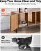 SucceBuy Katzenschrank, 1200x450x665 mm, mit Kratzmatte und Produktbild-Vorschau 2