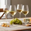 Calici da vino - 380 ml - Scanalati - Vetro - Calici da Anteprima dell’immagine prodotto 2