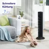 Levoit LTFF361KEUR, Haushaltsturmventilator, Schwarz, Flur, Produktbild-Vorschau 3