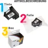 2x Tinten "302XL" BK My Office BK für HP Deskjet 3630 1110 Produktbild-Vorschau 2