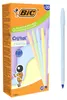 BIC Kugelschreiber Cristal Pastel Strichfarbe: blau 20er Produktbild-Vorschau 3